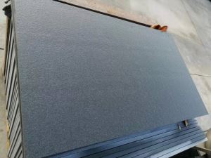 Absolute Black Flamed Granite Tile