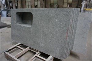 Penghitung Dapur Granit Abu-abu Muda Cina Cina