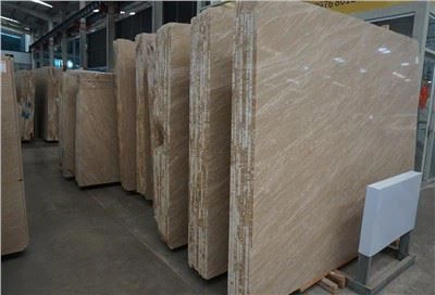 Lempengan Batu Kapur Emas Moca Dan Pavers